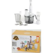 Resim Çift Hazneli 1500W Çok Fonksiyonlu 10 Parça Set Beyaz 