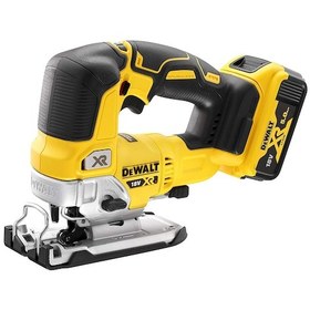 Resim Dewalt DCS334P2 18V 5.0AH Li-Ion Kömürsüz Dekupaj Testere 