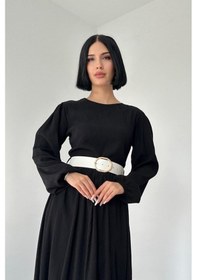 Resim Siyah Felicita Elbise Siyah 