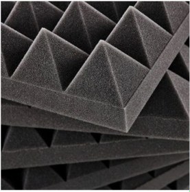 Resim Türkeli Ses Yalıtm Akustik Piramit Süngeri 40 MM 100 x 100 CM - Bantsız 