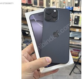 Resim Apple iPhone 16 Pro Max İkinci El TR | 256 GB | Siyah 