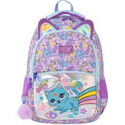 Resim Muggle Okul Çantası Sweet Cat Mor Mu-7372 