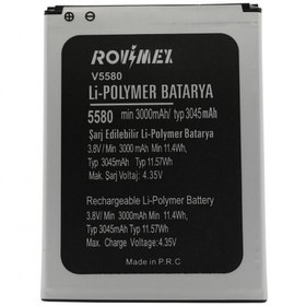Resim Rovimex Vestel Venüs V3 5580 Rovimex Batarya Pil 