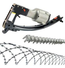 Resim Woodpecker W-M87 Havalı Jiletli Tel Klips Tabancası 