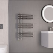 Resim ELEKTRAD Remini 500x 800 Krom Dekoratif Elektrikli Havlupan 200w Bakım Gerektirmez!!! 