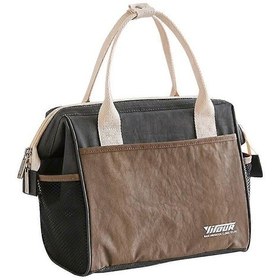 Resim Öğle Yemeği Kutusu Çantası Sıcak Soğuk Yalıtımlı Termal Soğutucu Çanta Seyahat İş Okul Piknik Çok Renkli 