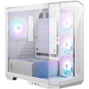 Resim MSI Mag Pano M100r Pz White 4x120mm Argb Fan Usb 3.2 Micro-atx Tower Gaming (OYUNCU) Kasa 