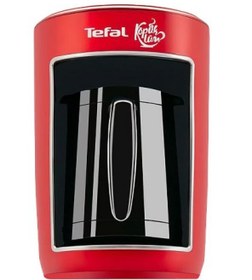 Resim Tefal Köpüklüm Kırmızı Türk Kahve Makinesi 