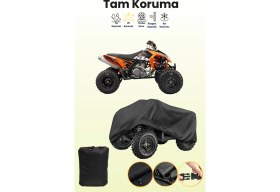 Resim Dokaca Siyah Ktm 525 Xc Atv Brandası, Atv Koruyucu Örtüsü 