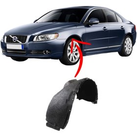 Resim 3K Volvo S80 V70 sol Ön Çamurluk Davlumbazı 2007 2016 