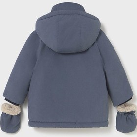 Resim Mayoral Erkek Bebek Parka Mont Lacivert Lacivert 