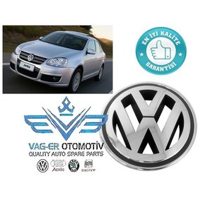 Resim Jetta Mk5 150 Mm 2006-2011 Ara Ön Panjur Arması Logosu 3C0853600A 