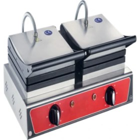 Resim CSA Karacasan Elektrikli Kare + Çubuk Waffle Makinesi 