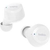 Resim Belkin Sform Bolt TWS Kablosuz Beyaz Bluetooth Kulaklık Belkin