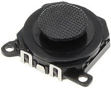 Resim GANPUB Siyah Yedek Parçalar Analog 3D Düğme Thumbstick Çubuk Joystick Rocker Aksesuarları için Kapaklı PSP 1000 1001, PSP Aksesuar Kitleri 