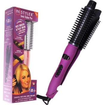 Instyler Ionic Styler - Iyonik Şekillendirici Saç Kıvrımlaştırıcı ve Düzleştirici Tarak ( Lisinya )
