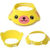 Resim Schulzz Sevimli Yellow Teddy Ayıcık Bebek Ve Çocuk Için Banyo Siperlik Ince Esnek Eva Köpük Malzeme Şapka 