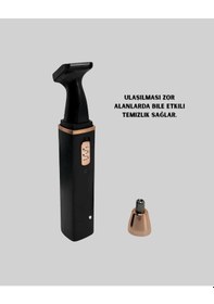 Resim Diyar-ı Fırsat Usb Şarjlı Sessiz Burun Ve Kulak Kılı Temizleme Cihazı 