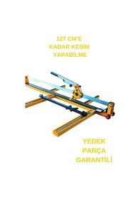 Resim Stilmax Som120 120cm Uzun Kesim Yeşil Lazerli Granit Fayans Kesme 