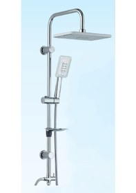 Resim Mavnes Hybrid Tepe Duş Seti Krom 