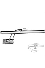 Resim Genel Markalar FLÜT APLİK KROM KASA BEYAZ IŞIK 