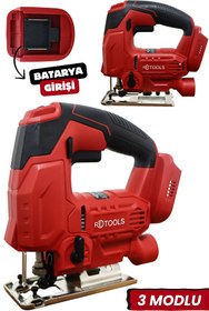 Resim RETOOLS KABARTMALI DEKUPAJ KIRMIZI (SOLO) ÜRÜN 