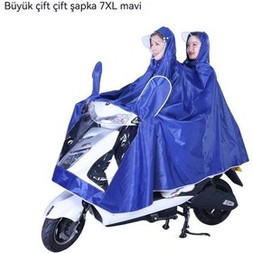 Resim Motosiklet Yağmurluk Panço Kalınlaşır Ve Yağmur Geçirmez Çift Erkek Ve Kadın Genel Panço Sarı 