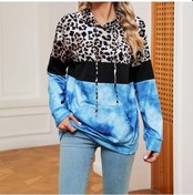 Resim Novahub Jkaashdk Kadın Moda Rahat Leopar Baskı İlkbahar Sonbahar Uzun Kollu Kazaklar Ve Uzun Kollu Sarı - M Sarı 