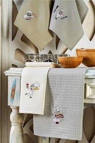 Resim 6 Parça Mutfak Kurulama Bezi 30 X 50 Cm Chef 