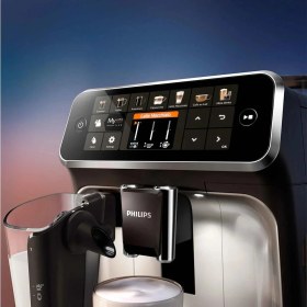 Resim Philips Espresso Caffe Crema Americano Cappuccino vb 12 Çeşit Kahve Otomatik Espresso Makinesi, LatteGo Süt Sistemi, AquaClean Filtre, Paslanmaz Çelik, 1500W 