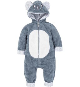 Resim Gezenbebe Hero Kahraman Kapüşonlu Welsoft Bebek Tulum Çok Renkli 