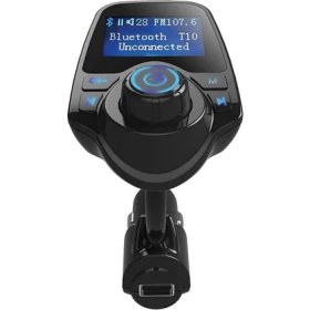 Resim Magicvoice Hello T10 USB-SD-AUX-Bluetooth Destekli 2.1A FM Transmitter 