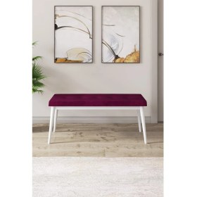 Resim Canisa Concept Arwen Serisi Bench, Gürgen Tam Isleket, 1.sınıf Babyface Kumaş , Beyaz Ayak 