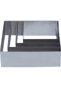 Resim Kare Pasta Kalıbı / Turta Çemberi 20 Cm 