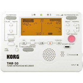 Resim Korg TMR-50 Akort Aleti / Metronom - Beyaz 