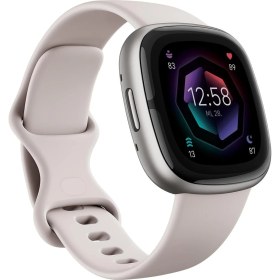 Resim Fitbit Google Sense 2 Akıllı Saat Kadın Erkek Dahili Gps ve Telefon Fonksiyonlu Fitness Saati 