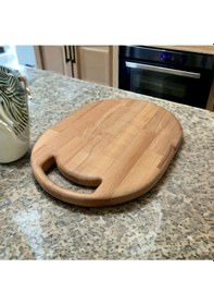 Resim Ahşap Kesme Tahtası Masif Panel Kayın 40 29 3 Ahşap 