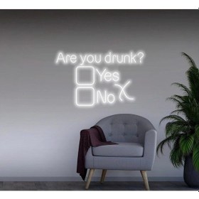 Resim Twins Led Are You Drunk Yazılı Ve Şekilli Neon Tabela Beyaz Model:model:38383366 Beyaz 