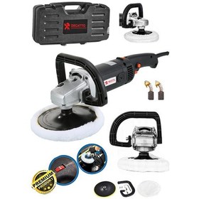 Resim Degatto DGT48PM 4800 W Çelik Şanzıman Devir Ayarlı Polisaj Makinesi 
