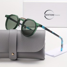Resim MEKTOM Yeni Küçük Yuvarlak Çerçeve Taklit Polikarbon Hip-Hop Punk Tarzı Moda Kişilik Moda Gözlükler Plaj Oyunu Sokak Stili için 