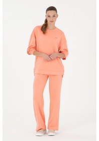 Resim U.S. Polo Assn. Kadın Somon Loose Fit Eşofman Altı 50297368-VR047 