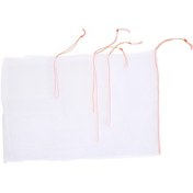 Resim Springsun 100 Adet Ağlı Meyve Koruma Torbası - Üzüm, İncir Ve Sebzeler İçin Böcek Korumalı Nylon File Çanta 25x15cm 