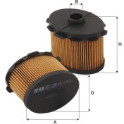 Resim Real Filter Citroen Berlingo 1.9D (1998-2005) Mazot Yakıt Filtresi 1906.48-1906.49-949238-Pu1021-Kl84D-Pe816/2- 