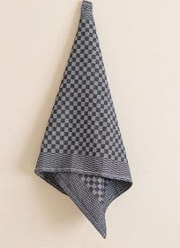 Resim Beige & Stone Kareli 2'Li Antrasit-Gri Mutfak Kurulama Bezi 40X60 Cm 