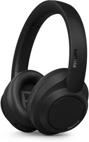 Resim Philips TAH6509BK/00 Gürültü Önleyici Kulak Üstü Kablosuz Bluetooth Kulaklık - Mükemmel Konuşma Kalitesi, Ses Asistanları ile Uyumlu ve 45 Saate Kadar Müzik Çalma Süresi - Siyah 