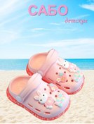 Resim Mat&mak Çocuklar İçin Sabolar, Terlikler, Lastik Plaj Ayakkabıları, Sandaletler Ve Terlikler 227614113 Pembe 