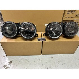 Resim Bmw 3 Serisi E30 Kara Far Takımı Depo Marka Sıfır Takım 