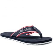 Resim Tommy Hilfiger Erkek Erkek Comfort Footbed Beach Sandal Parmak Arası Terlik Em0em00693 