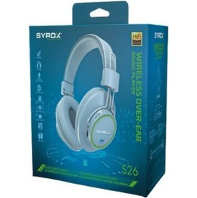 Resim Syrox Syx-s26 Bluetooth Kulaklık Hafiza Kart Girişli 