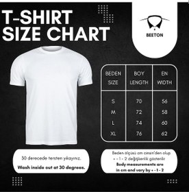 Resim Düz T-shirt - Sax Mavi Oversize Bisiklet Yaka Kısa Kol Tişört Lacivert 